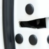 Car door lock screw protection - black - whiteExterior accessories
