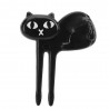 Black cat fruit fork - 6pcs/packCutlery