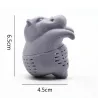 Silikon Hippo geformt - Tee Infuser - wiederverwendbar - 1pcs