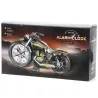 Vintage motorcycle with clockClocks