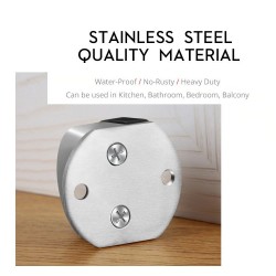 Stainless steel door stopper - waterproof - rubberFurniture