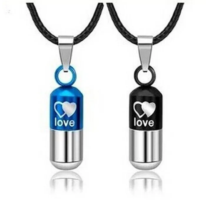 Liebe Pille - Kapsel Anhänger - unisex