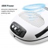 3 in 1 - Nail dust vacuum cleaner - UV lamp - nail drillNail dryers