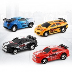 Remote control micro racing car - soda can - multi colorRC Toys