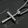 Baseball cross necklace - stainless steel - gold - silver - black - unisexNecklaces