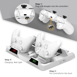 Dual controller - charging dock station - xbox one - cooling standXbox One