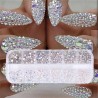 12 Kisten / Set - AB Kristall - Strass - Diamant Edelstein - Glitter - Nagelkunst