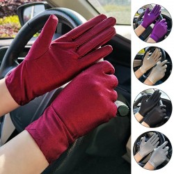 Spandex Handschuhe - elastisch - uv - kurze Handschuhe - Frauen