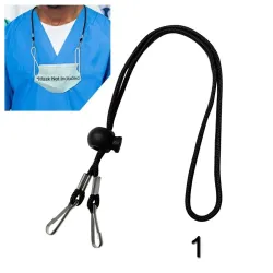 Einstellbare Gesichtsmaskenschnur mit Lanyard