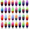 10ML Dreifarbige Temperatur - Gelpolieren - Nagelkunst - uv led