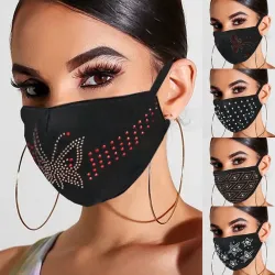 Frauen - wiederverwendbar - waschbar - Gesichtsmaske - pm.25