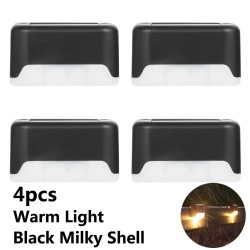 4 - 12 pieces - LED - solar - stair / fence / wall light lamp - waterproofWall lights