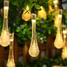 4m - 6m - LED string light - solar droplet bulbs - waterproof - Christmas / garden decorationStage & events lighting