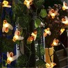 Solar powered - LED-String - Girlandenlicht - Outdoor / Gartendekoration - Honigbiene