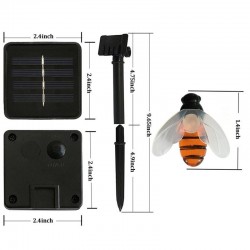 Solar powered - LED-String - Girlandenlicht - Outdoor / Gartendekoration - Honigbiene