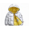 Warm children jacket with hood - cotton - water repellentKids