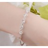 Elegantes Armband mit Würfeln - silber 925