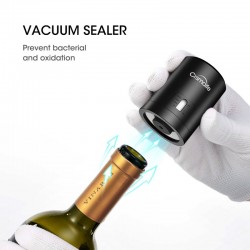 Vacuum wine bottle sealer - bottle stopper - champagneBar supply