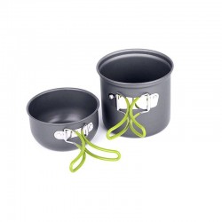 Camping - Cookware - Utensils - Geschirr - Pot - Pan - 1-2 Personen