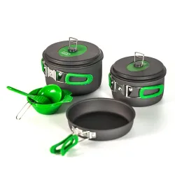 Outdoor - Geschirrset - Töpfe - Camping - Kochgeschirr