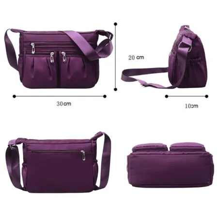 Nylon - Cross Bag - Damen - Schultertasche