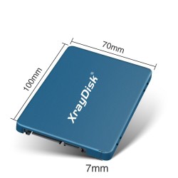 XrayDisk SSD 2.5''' SATA3 - Festplatte - 60GB - 120GB - 128GB - 240GB - 256GB - 480GB - 512BG