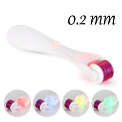 LED electric micro needles - derma roller - titanium - skin careSkin