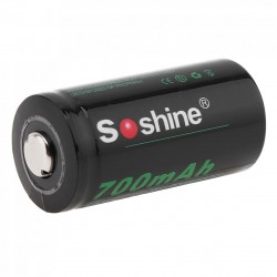 4pcs - 700mAh - Li-ion Rechargeable Battery - 2pcs Battery Storage Box - Flashlights - HeadlampsBattery