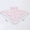 Chiffon scarf - face / neck / mouth cover with ear loops - anti-UV protectionScarves