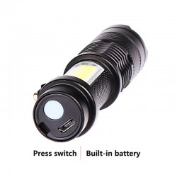 XP-G Q5 - Mini led Flashlight -2000 Lumens - Adjustable - WaterproofSurvival tools