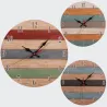 Retro Wanduhr - Vintage - Kunsthandwerk aus Holz
