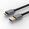 Micro B USB - 3.0 Cable - 5Gbps - External Hard Drive CableCables