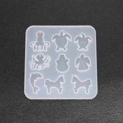 Marine Life - Animal - Silicone Mold - Jewelry Making ToolsHalloween & Party