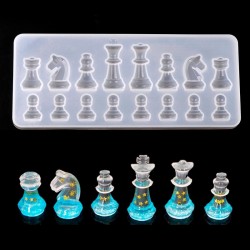 Silikon Mold - Harz - International Chess Form - DIY