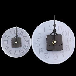 Silikon Mold - Uhr - 10/15cm - Harz - Handgefertigtes Werkzeug - DIY