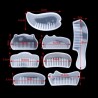 3D - Transparent - Silikon - Comb - Harzformen