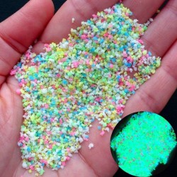 Glow In The Dark - Sand Mix - Fluorescent - Sandpartikel - Resin Art Supps