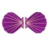 10pairs/lot - Disposable Nipple Covers - Purple ShellBeachwear