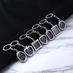 Metalllegierung - Bildrahmen - Schlüsselanhänger - Lover Geschenk