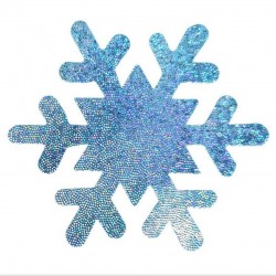 10 pairs - Nipple Covers - Snowflakes