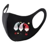 8 Stück - Schutzfläche / Mundmasken - waschbar - Weihnachtsdruck
