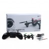 Hubsan X4 H107C - Upgraded 2.4G - 4CH - RC Drone Quadcopter - Mode 2 (Left Hand Throttle) - Black GreenDrones