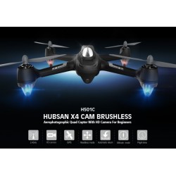 Hubsan X4 H501C - Brushless -1080P HD Camera - GPS - RC Drone Quadcopter - Black Mode switchDrones