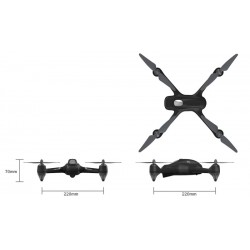 Hubsan X4 H501C - Brushless -1080P HD Camera - GPS - RC Drone Quadcopter - Black Mode switchDrones