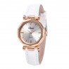 Women - Leather - Watch - Luxury - Quartz - Crystal - WristwatchWatches