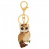 Cute Owl - Rhinestone - KeychainKeyrings