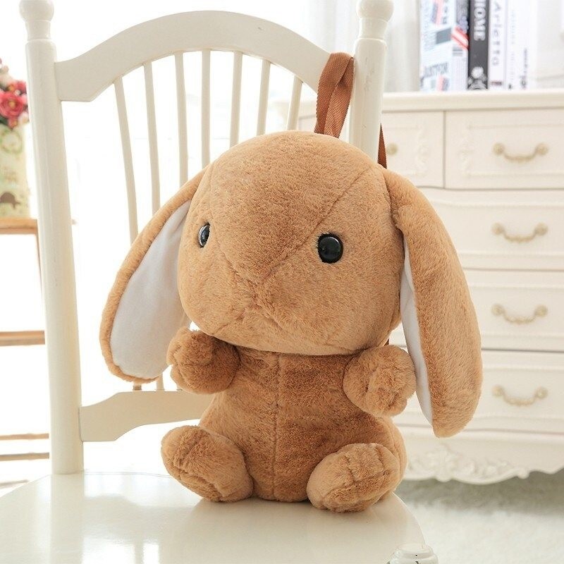 Bunny - Kaninchen - Plüschspielzeug - Kissen - kleiner Rucksack - 45cm