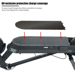 Xiaomi Mijia M365 Pro - Untere Batterieabdeckung - Edelstahl