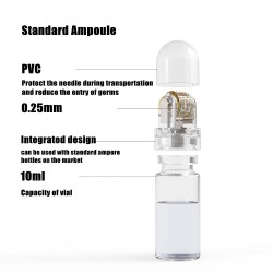 Derma Roller - Titan Tips - Microneedle 0,25mm - automatisch - wiederverwendbar