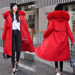 Winter coat with removable lining - hooded long jacketJackets